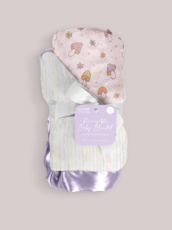 ultra-soft-thick-reversible-baby-blanket-mushy-love jujube bags at sophiasstyle.com Reversible Baby Blankets